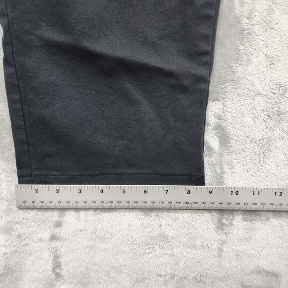 Venezia Jeans Womens 28 Black High Rise Crop Capri Tapered Stretch Denim Casual - Picture 10 of 11